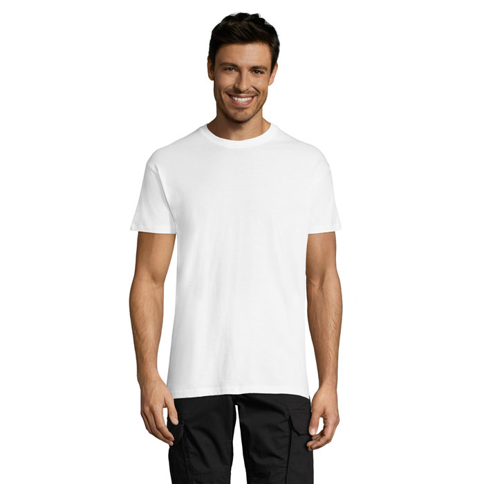 T-shirt personnalisable unisexe usage intensif coton 150g Titan Blanc 2